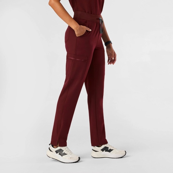 Figs High Waisted Yola Skinny Scrub Pants - Picture 2 of 5